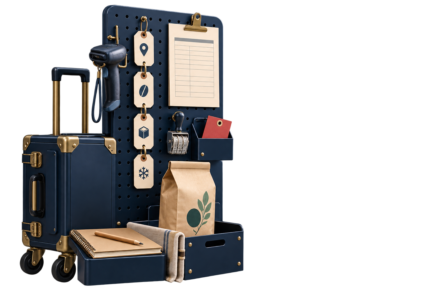 A field evidence kit keeping the location, submitted record, source, and freshness evidence together